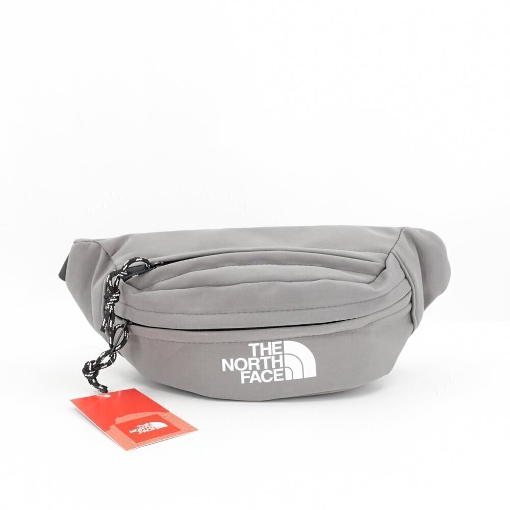The North Face Unisex Small Shoulder Bag Logo Belt Bag Grey - Picture 2 of 10